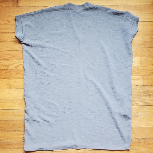 Vici Light Blue V-Neck‎ Tunic Boxy Fit Dress Size Xs - Picture 7 of 8